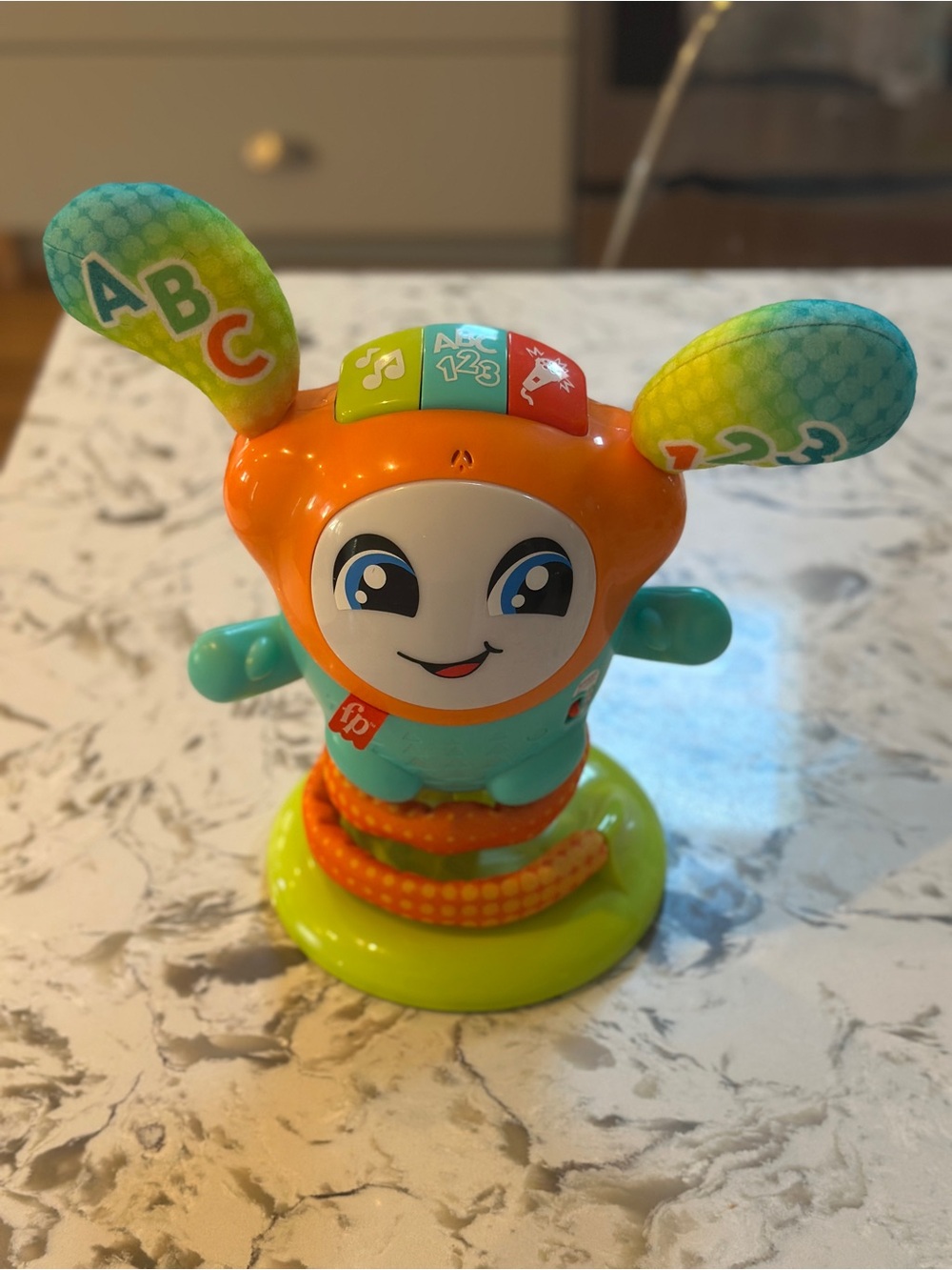 Fisher-Price DJ Bouncin' Beats Interactive Musical Learning Toy